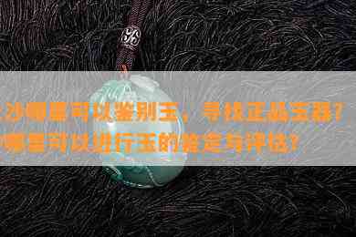 长沙哪里可以鉴别玉，寻找正品玉器？长沙哪里可以进行玉的鉴定与评估？