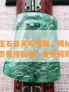 冻河里的玉石能买吗视频，揭秘！冻河里的玉石是否值得购买？看视频揭晓答案！