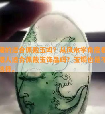 属猪的适合佩戴玉吗？从风水学角度看，属猪人适合佩戴玉饰品吗？玉镯也是不错的选择。