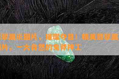 翡翠展示图片，璀璨夺目！精美翡翠展示图片，一大自然的鬼斧神工