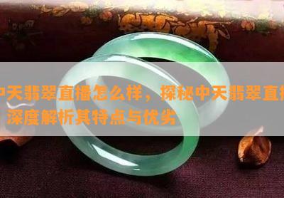 中天翡翠直播怎么样，探秘中天翡翠直播：深度解析其特点与优劣