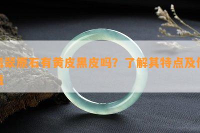 翡翠原石有黄皮黑皮吗？了解其特点及价值