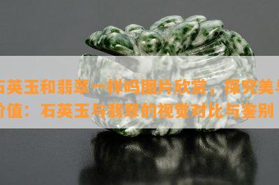 石英玉和翡翠一样吗图片欣赏，探究美与价值：石英玉与翡翠的视觉对比与鉴别