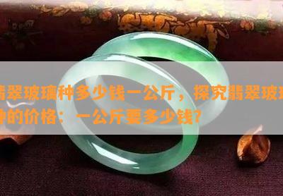 翡翠玻璃种多少钱一公斤，探究翡翠玻璃种的价格：一公斤要多少钱？